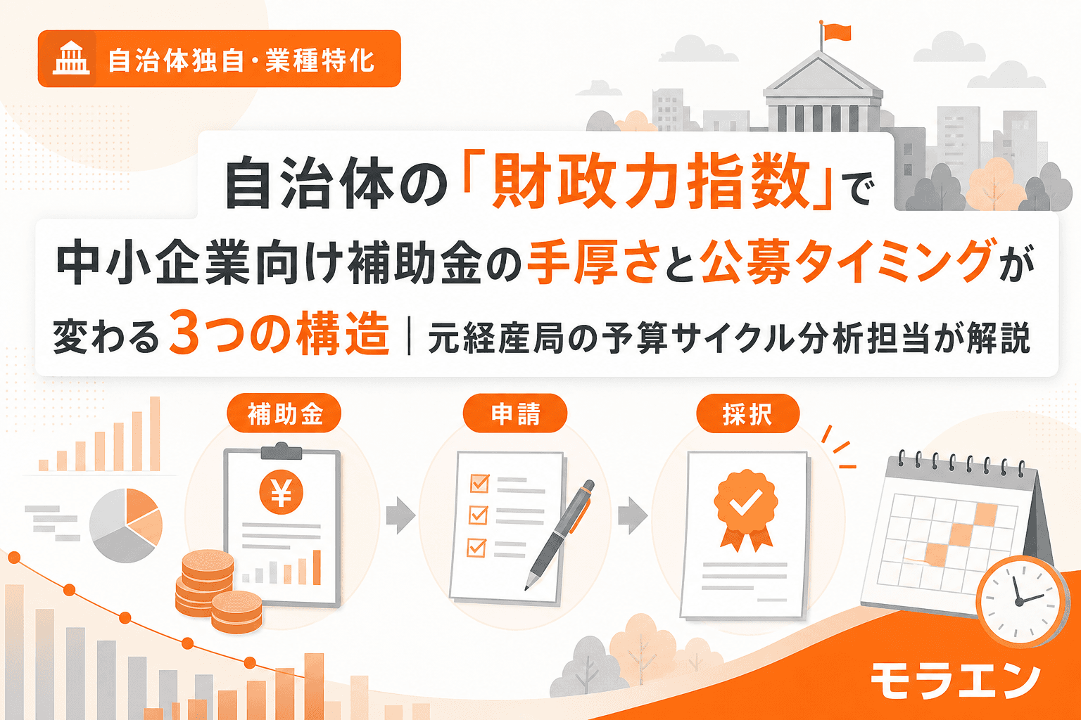 自治体の「財政力指数」で中小企業向け補助金の手厚さと公募タイミングが変わる3つの構造|元経産局の予算サイクル分析担当が解説